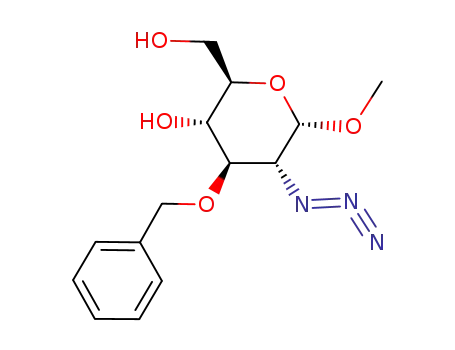 methyl 2-azido-3-O-benzyl-2-deoxy-α-D-glucopyranoside
