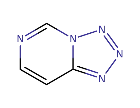 Molecular Structure of 274-88-4 (Tetrazolo[1,5-c]pyrimidine)