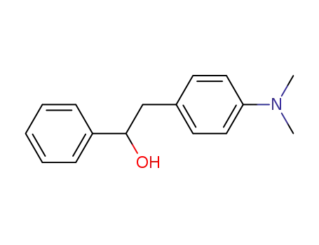 Molecular Structure of 61134-84-7 (4'-dimethylamino-bibenzyl-α-ol)