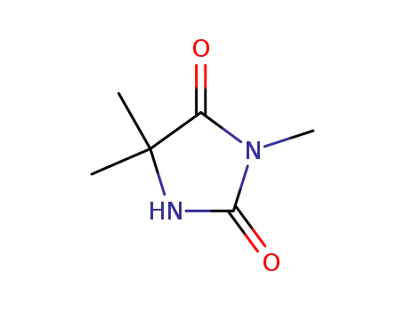 Molecular Structure of 6345-19-3 (3,5,5-trimethylimidazolidine-2,4-dione)
