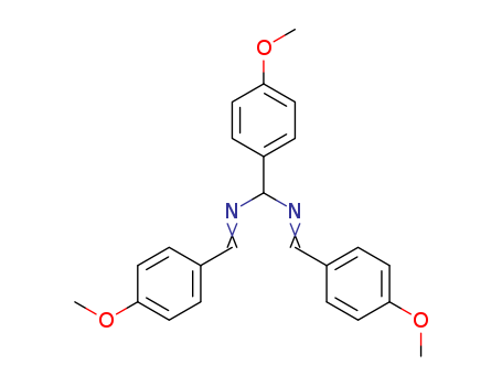 Methanediamine,1-(4-methoxyphenyl)-N,N'-bis[(4-methoxyphenyl)methylene]- cas  644-03-1