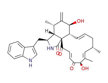 Molecular Structure of 55945-73-8 (CHAETOGLOBOSIND)