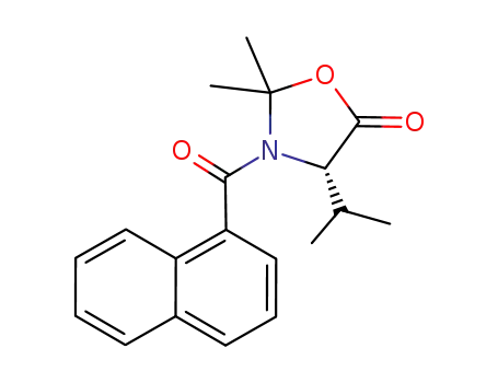 (S)-3-(1-naphthoyl)-4-isopropyl-2,2-dimethyloxazolidin-5-one