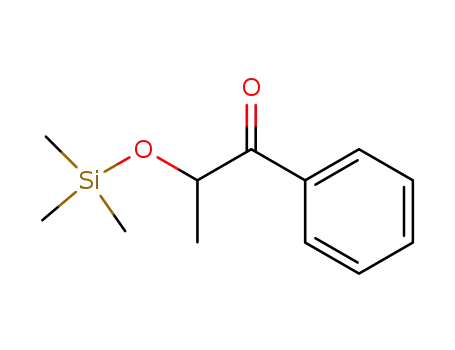 1-Propanone, 1-phenyl-2-[(trimethylsilyl)oxy]-