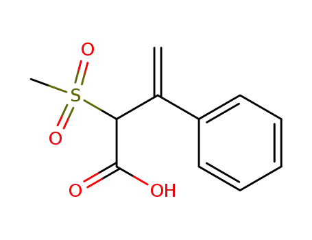 Benzenepropanoic acid, b-methylene-a-(methylsulfonyl)-