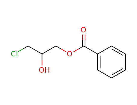 Molecular Structure of 3477-94-9 (1-Benzoyloxy-3-chloropropan-2-ol)