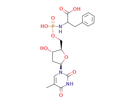 deoxythymidylyl-(5'->N)-phenylalanine