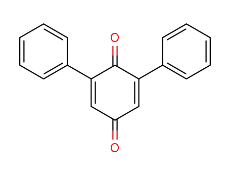 Molecular Structure of 2887-97-0 (2,6-diphenylcyclohexa-2,5-diene-1,4-dione)