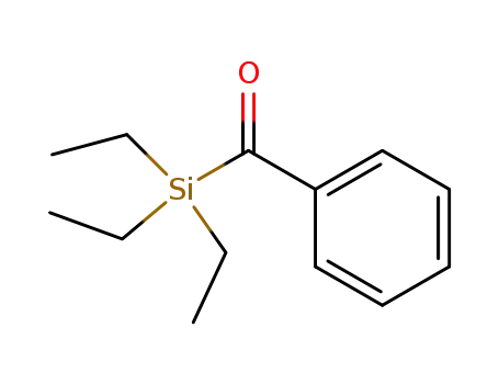 Molecular Structure of 63935-93-3 (Silane, benzoyltriethyl-)