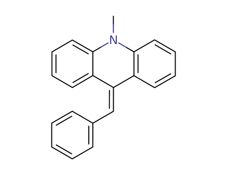 Acridine, 9,10-dihydro-10-methyl-9-(phenylmethylene)-
