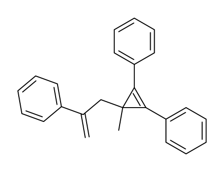 3-methyl-1,2-diphenyl-3-(2-phenylallyl)cyclopropene