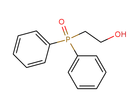 Molecular Structure of 887-21-8 (2-(diphenylphosphoryl)ethanol)