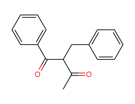 Molecular Structure of 28918-08-3 (2-benzyl-1-phenylbutane-1,3-dione)