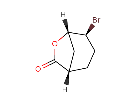 Molecular Structure of 139893-81-5 ((1S,4S,5S)-4-bromo-6-oxabicyclo<3.2.1>octan-7-one)