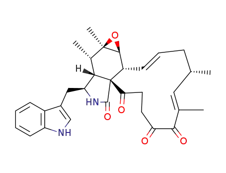 (7Z,9S,11E,13R,14S,16R,17S,18R,19S)-19-(1H-Indol-3-ylmethyl)-7,9,16,17-tetramethyl-15-oxa-20-azatetracyclo[11.8.0.01,18.014,16]henicosa-7,11-diene-2,5,6,21-tetrone