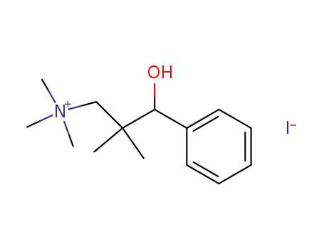 3-Hydroxy-2,2-dimethyl-3-phenylpropyltrimethylammoniumiodid