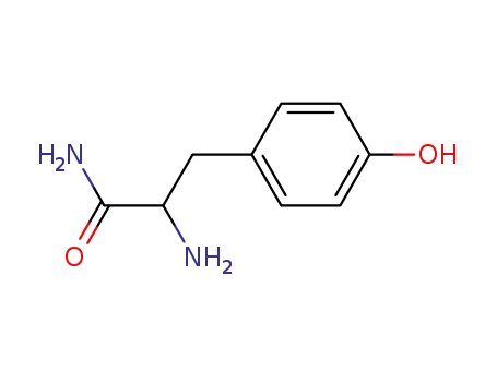 Molecular Structure of 101469-25-4 (tyrosinamide)