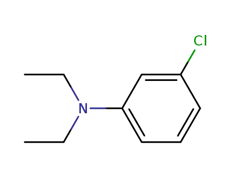 Molecular Structure of 6375-75-3 (3-chloro-N,N-diethylaniline)