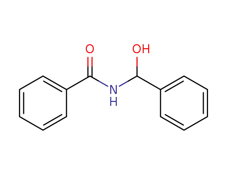 Molecular Structure of 61856-33-5 (Benzamide, N-(hydroxyphenylmethyl)-)