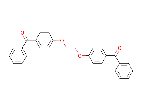 Molecular Structure of 5410-01-5 ([ethane-1,2-diylbis(oxybenzene-4,1-diyl)]bis(phenylmethanone))