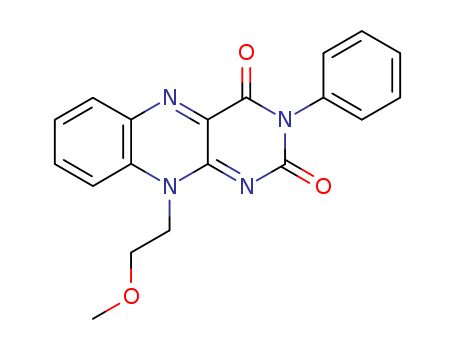 Benzo[g]pteridine-2,4(3H,10H)-dione, 10-(2-methoxyethyl)-3-phenyl-