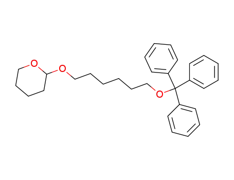 Molecular Structure of 158576-23-9 (1-tetrahydropyranyloxy-6-triphenylmethyloxyhexane)