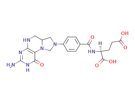 Molecular Structure of 3432-99-3 (5,10-methylenetetrahydrofolate)