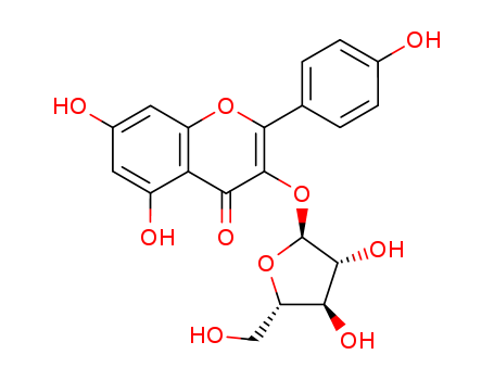 Kaempferol 3-arabinofuranoside CAS 5041-67-8