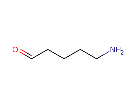 Molecular Structure of 14049-15-1 (Pentanal, 5-amino-)