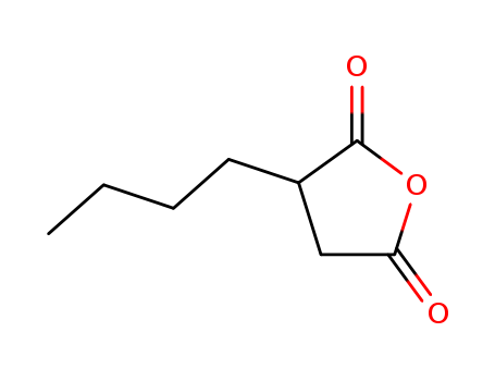 2,5-Furandione,3-butyldihydro- cas  2035-76-9