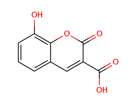 2H-1-Benzopyran-3-carboxylic acid, 8-hydroxy-2-oxo-