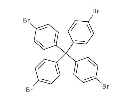 Molecular Structure of 105309-59-9 (Tetrakis(p-broMophenyl)Methane)