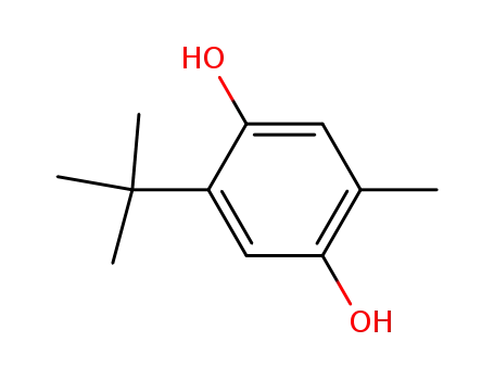1,4-Benzenediol, 2-(1,1-dimethylethyl)-5-methyl-