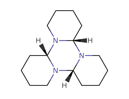 1H,6H,11H-Tripyrido[1,2-a:1',2'-c:1'',2''-e][1,3,- 5]triazine,dodecahydro-  CAS NO.522-33-8