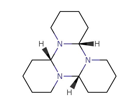 Molecular Structure of 522-33-8 (Dodecahydro-4H,8H,12H-4a,8a,12a-triazatriphenylene)
