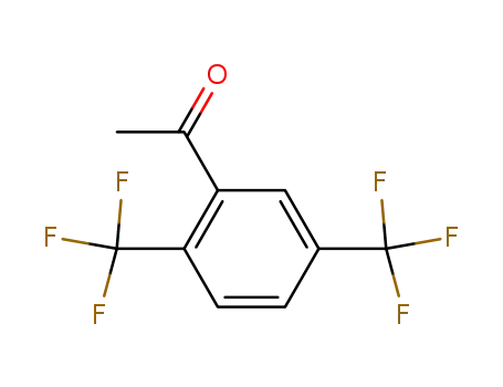 Molecular Structure of 545410-47-7 (2,5-bis(TRIFLUOROMETHYL)ACETOPHENONE)