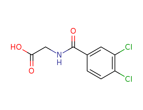 2-[(3,4-Dichlorobenzoyl)amino]acetic acid 17321-80-1
