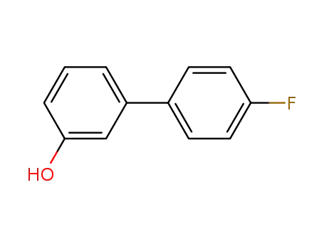 Molecular Structure of 10540-41-7 (4'-FLUORO[1,1'-BIPHENYL]-3-OL)
