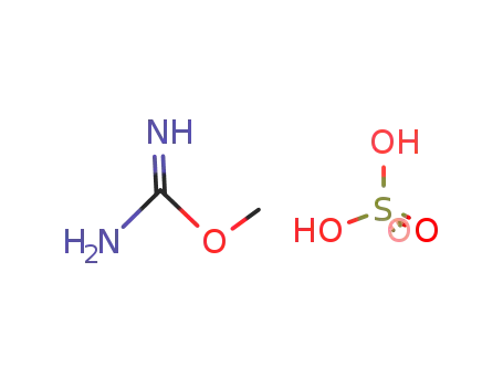 Carbamimidic acid, methyl ester, sulfate (1:1)