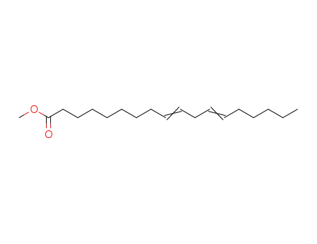 Molecular Structure of 2462-85-3 (methyl octadeca-9,12-dienoate)