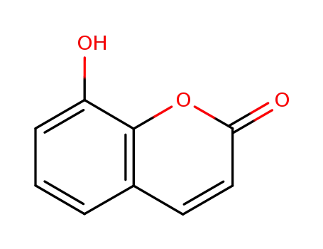 Molecular Structure of 2442-31-1 (8-hydroxycoumarin)