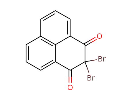 1H-Phenalene-1,3(2H)-dione, 2,2-dibromo-