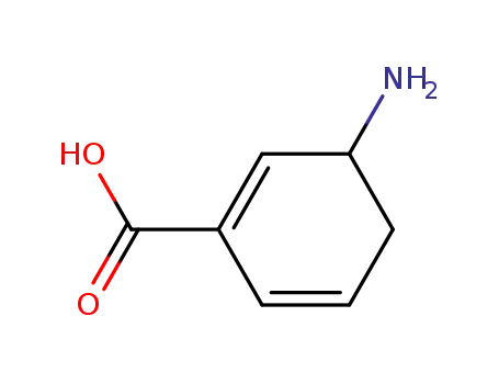 1,5- 시클로 헥사 디엔 -1- 카르 복실 산, 3- 아미노-(9CI)
