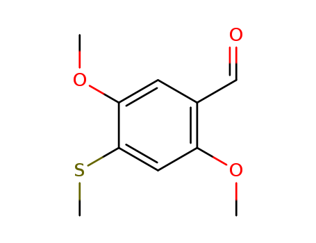 2,5-dimethoxy-4-(methylthio)benzaldehyde(SALTDATA: FREE)