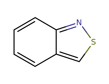 Molecular Structure of 271-61-4 (1,2-Benzisothiazole)