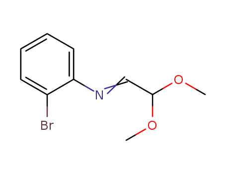 Molecular Structure of 1239460-78-6 (2-bromo-N-(2,2-dimethyloxyethylidene)aniline)
