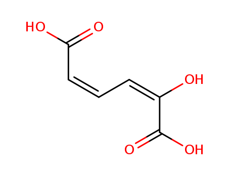 2,4-Hexadienedioicacid, 2-hydroxy-