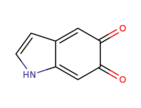 Molecular Structure of 582-59-2 (1H-Indole-5,6-dione)