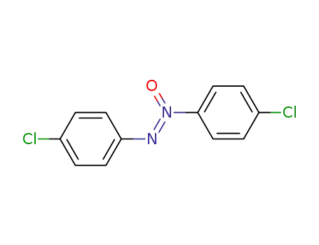 Molecular Structure of 21650-66-8 (1-chloro-4-[(Z)-(4-chlorophenyl)-NNO-azoxy]benzene)