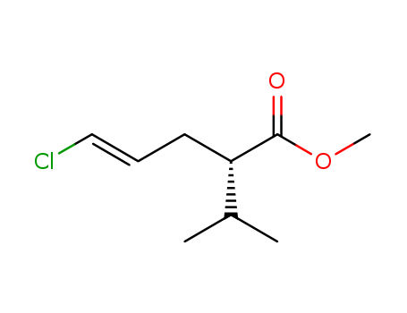Methyl (2S,4E)-5-chloro-2-isopropyl-4-pentenoate